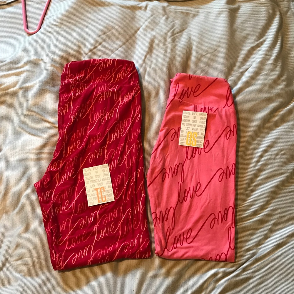 ⭐️ two pair LulaRoe leggings ⭐️